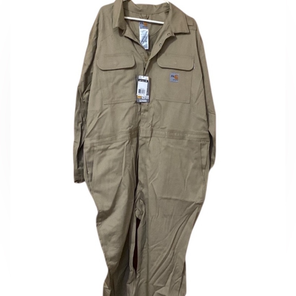 Carhartt Flame Resistant Tweed Coverall 50 Short (XXL)